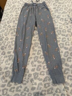 Polo by Ralph Lauren Gray Sleep Joggers with Polo Pony Print